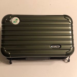 BNWT Rimowa Travel Case for EVA Air Sage Green